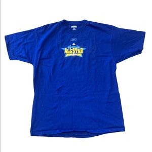 All Star Denver Game 2005 Reebok T Shirt Graphic Print Sz XL.
